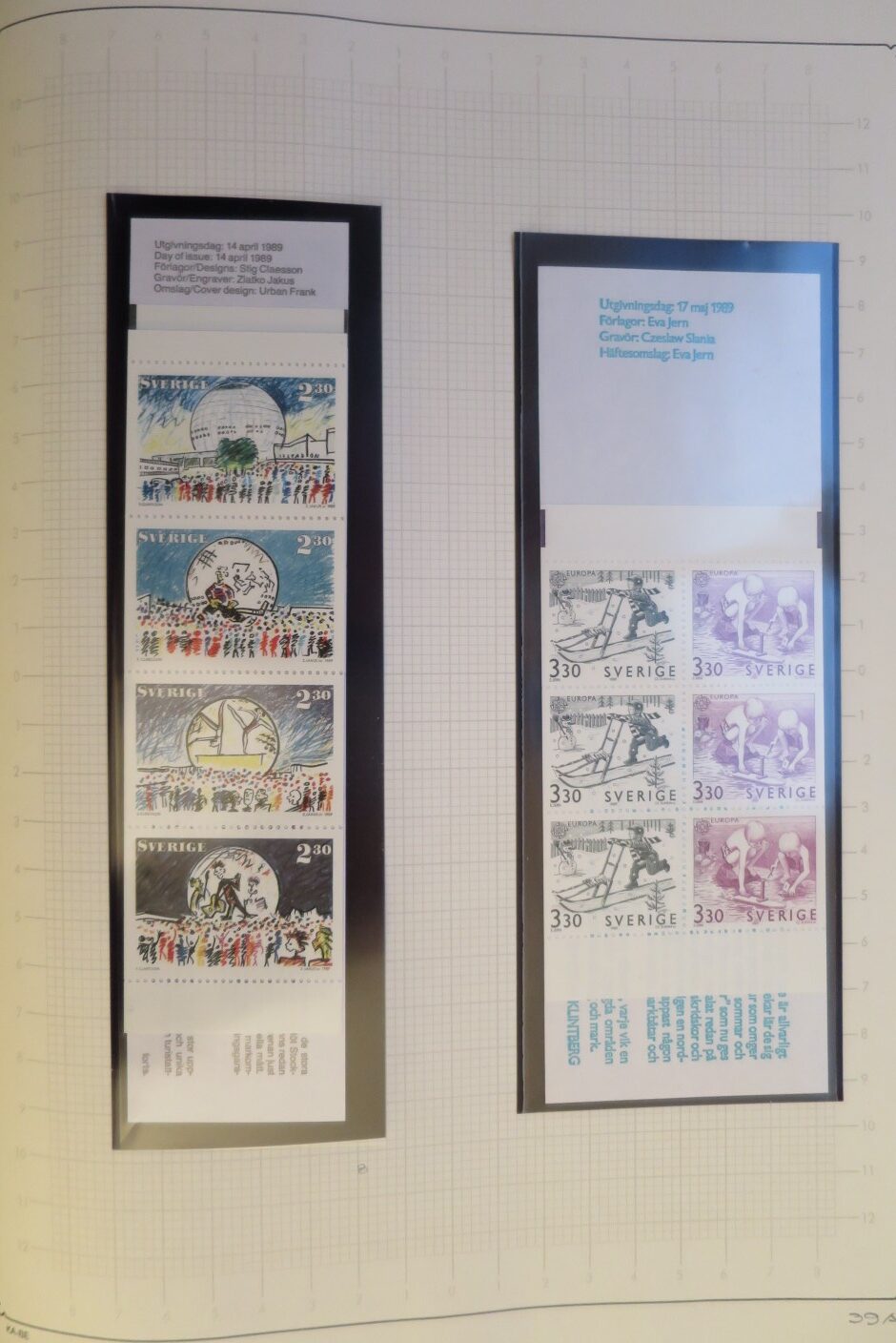 SWEDEN COLLECTION 1963-89, ALL NEVER HINGED SCHWEDEN – <i>SAMMLUNG 1963–1989, SAEMTLICH POSTFRISCH </i> - Image 170