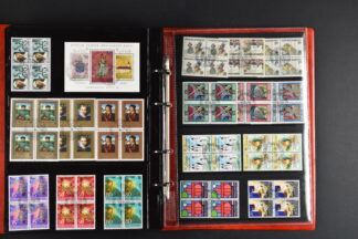 LIECHTENSTEIN, COLLECTION OF USED BLOCKS OF 4, 1966-1997 <i>Liechtenstein, umfangreiche Sammlung gestempelter Viererblocks, 1966–1997</i>