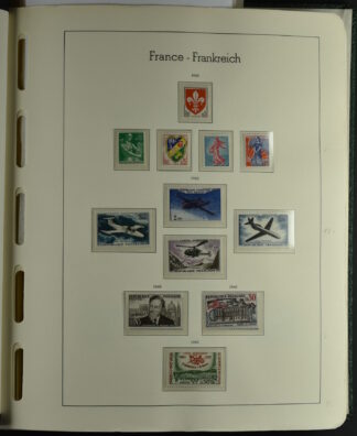 FRANCE COLLECTION 1960-84 INCLUDING PREOBLIERATED AND DUES TAMPS / <i>Frankreich-Sammlung 1960–84, einschliesslich vorentwerteter Marken und Portomarken</i>
