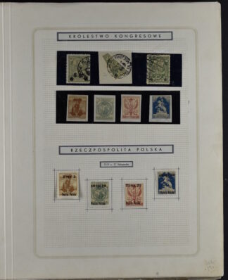 POLAND OLD COLLECTION WITH GOOD PART SURCHARGES / POLAND, Old Collection with a Good Proportion of Overprints