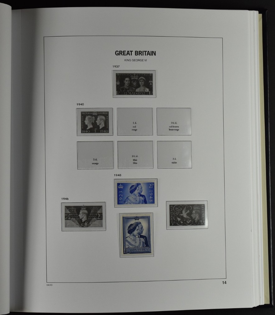 GREAT BRITAIN, DAVO PRINTED ALBUM 1840–2013 ×2, as new! / <i>GROSSBRITANNIEN, DAVO-VORDRUCKALBUM 1840-2013 x2, neuwertig!</i> - Image 5