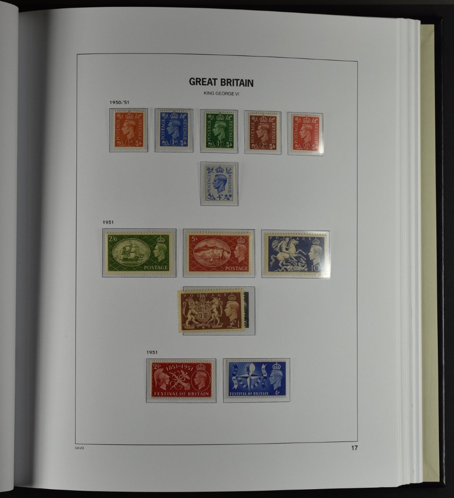 GREAT BRITAIN, DAVO PRINTED ALBUM 1840–2013 ×2, as new! / <i>GROSSBRITANNIEN, DAVO-VORDRUCKALBUM 1840-2013 x2, neuwertig!</i> - Image 9