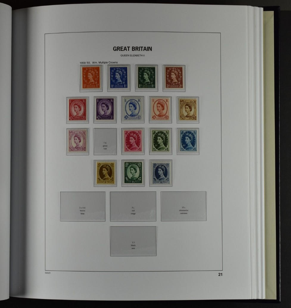 GREAT BRITAIN, DAVO PRINTED ALBUM 1840–2013 ×2, as new! / <i>GROSSBRITANNIEN, DAVO-VORDRUCKALBUM 1840-2013 x2, neuwertig!</i> - Image 12