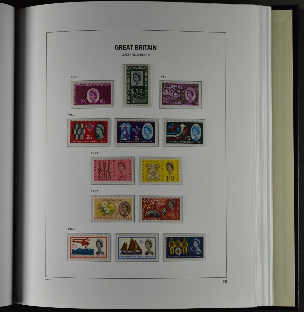 GREAT BRITAIN, DAVO PRINTED ALBUM 1840–2013 ×2, as new! / <i>GROSSBRITANNIEN, DAVO-VORDRUCKALBUM 1840-2013 x2, neuwertig!</i> - Image 14