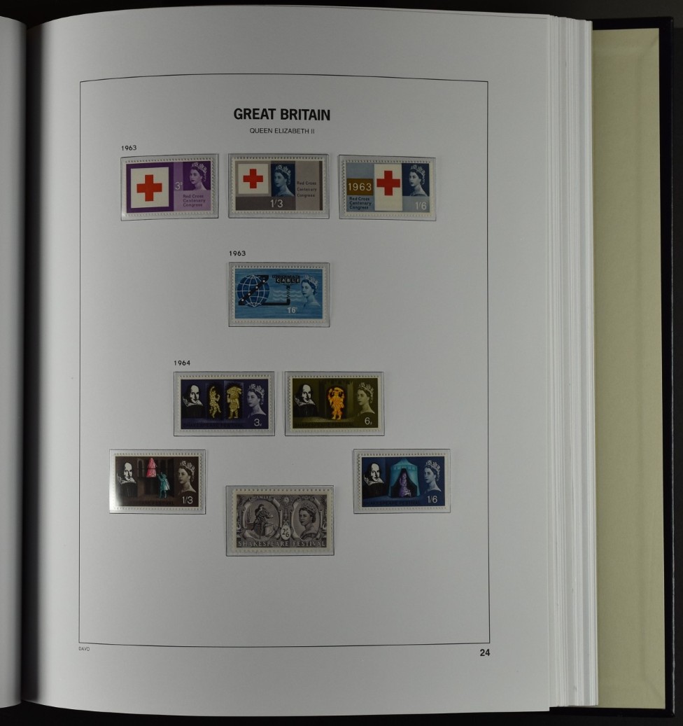 GREAT BRITAIN, DAVO PRINTED ALBUM 1840–2013 ×2, as new! / <i>GROSSBRITANNIEN, DAVO-VORDRUCKALBUM 1840-2013 x2, neuwertig!</i> - Image 15