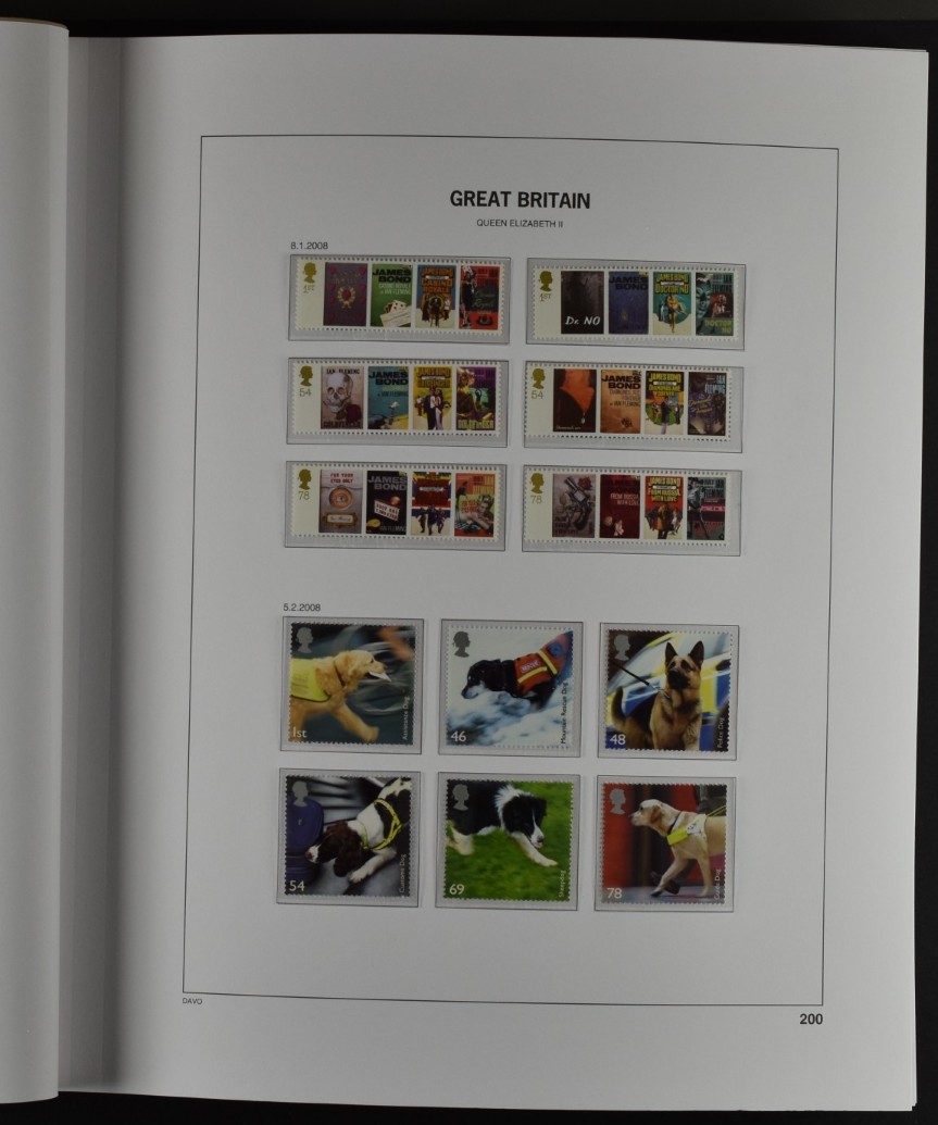 GREAT BRITAIN, DAVO PRINTED ALBUM 1840–2013 ×2, as new! / <i>GROSSBRITANNIEN, DAVO-VORDRUCKALBUM 1840-2013 x2, neuwertig!</i> - Image 20
