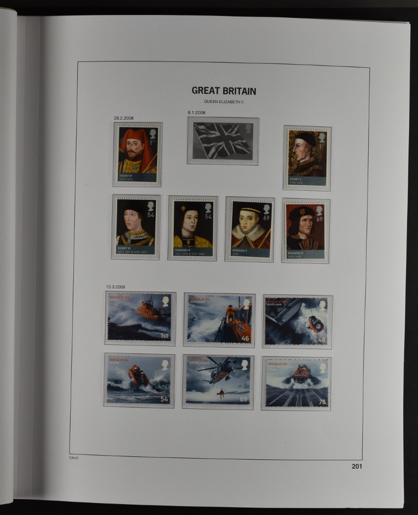 GREAT BRITAIN, DAVO PRINTED ALBUM 1840–2013 ×2, as new! / <i>GROSSBRITANNIEN, DAVO-VORDRUCKALBUM 1840-2013 x2, neuwertig!</i> - Image 21