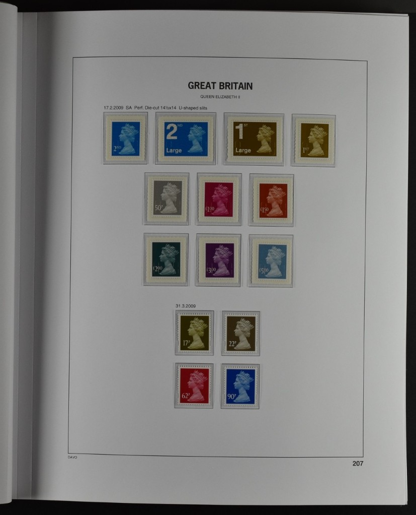 GREAT BRITAIN, DAVO PRINTED ALBUM 1840–2013 ×2, as new! / <i>GROSSBRITANNIEN, DAVO-VORDRUCKALBUM 1840-2013 x2, neuwertig!</i> - Image 27