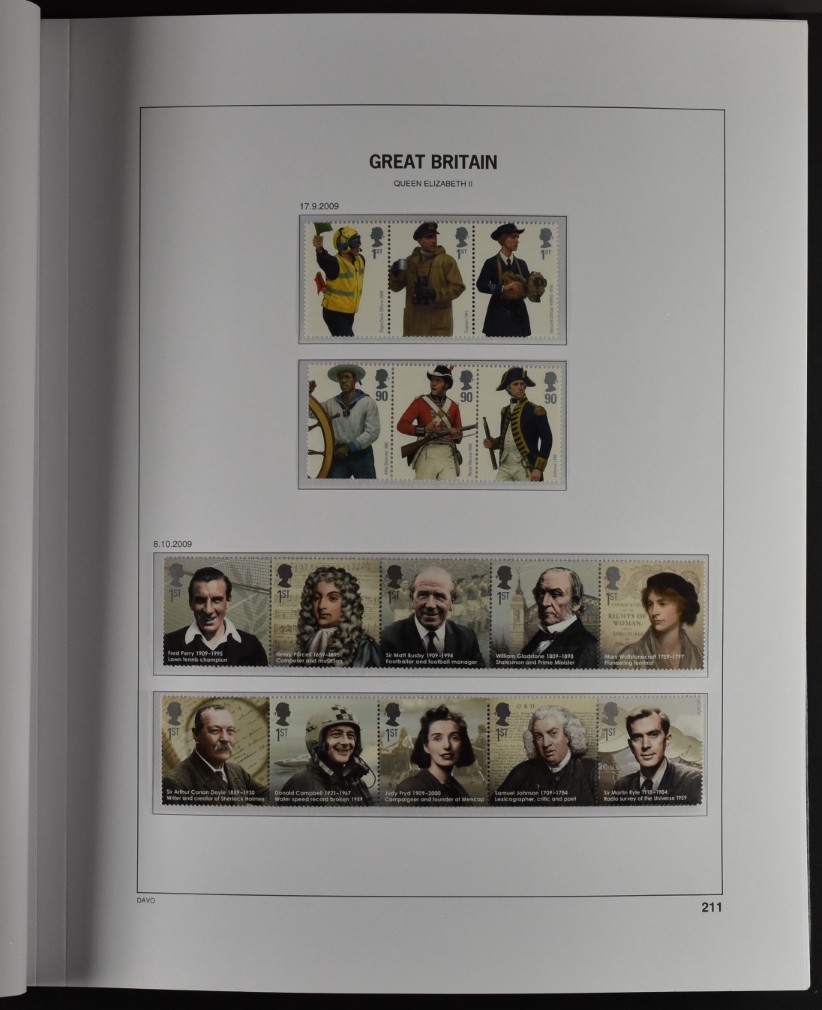 GREAT BRITAIN, DAVO PRINTED ALBUM 1840–2013 ×2, as new! / <i>GROSSBRITANNIEN, DAVO-VORDRUCKALBUM 1840-2013 x2, neuwertig!</i> - Image 31