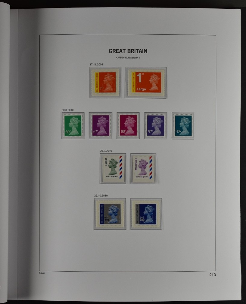 GREAT BRITAIN, DAVO PRINTED ALBUM 1840–2013 ×2, as new! / <i>GROSSBRITANNIEN, DAVO-VORDRUCKALBUM 1840-2013 x2, neuwertig!</i> - Image 33