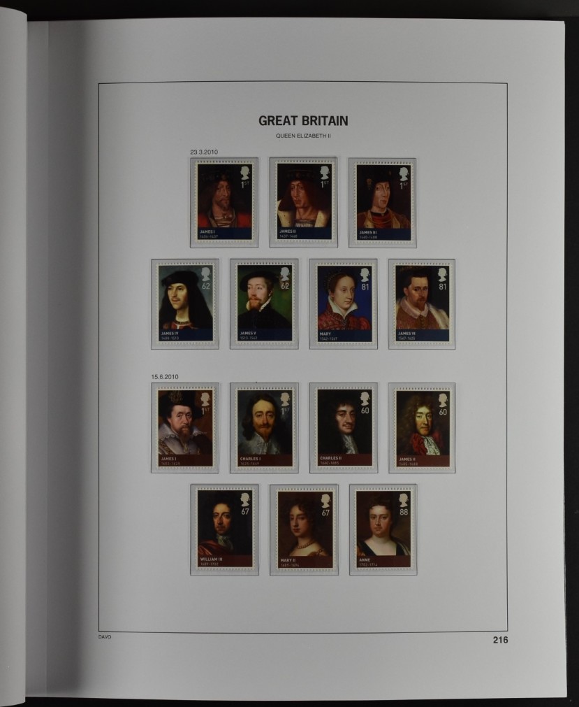 GREAT BRITAIN, DAVO PRINTED ALBUM 1840–2013 ×2, as new! / <i>GROSSBRITANNIEN, DAVO-VORDRUCKALBUM 1840-2013 x2, neuwertig!</i> - Image 36