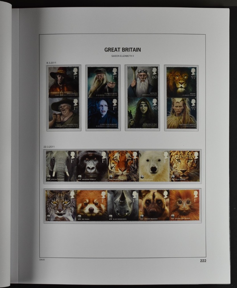 GREAT BRITAIN, DAVO PRINTED ALBUM 1840–2013 ×2, as new! / <i>GROSSBRITANNIEN, DAVO-VORDRUCKALBUM 1840-2013 x2, neuwertig!</i> - Image 41