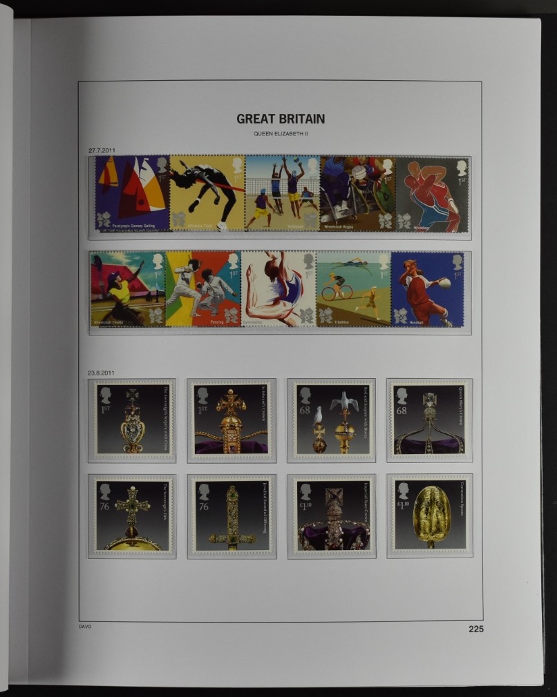 GREAT BRITAIN, DAVO PRINTED ALBUM 1840–2013 ×2, as new! / <i>GROSSBRITANNIEN, DAVO-VORDRUCKALBUM 1840-2013 x2, neuwertig!</i> - Image 44