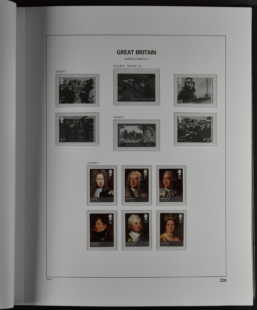 GREAT BRITAIN, DAVO PRINTED ALBUM 1840–2013 ×2, as new! / <i>GROSSBRITANNIEN, DAVO-VORDRUCKALBUM 1840-2013 x2, neuwertig!</i> - Image 45