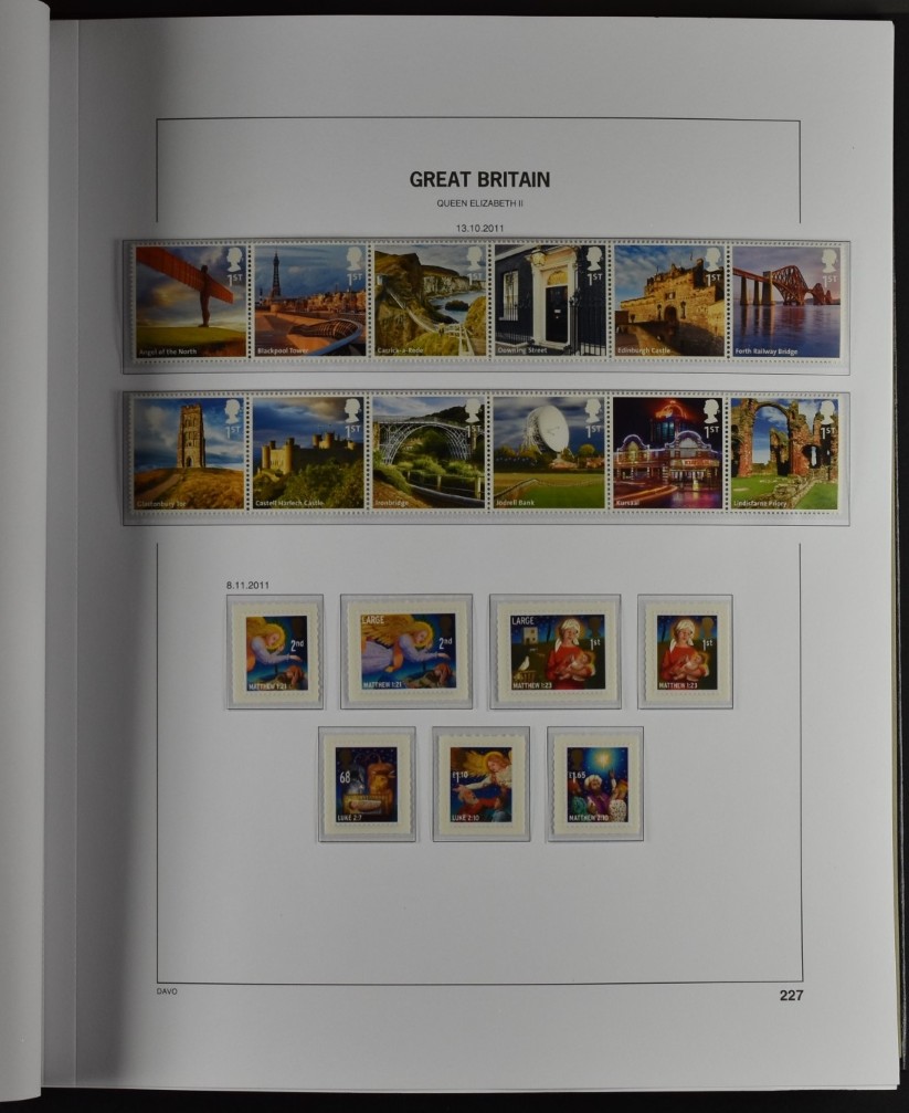 GREAT BRITAIN, DAVO PRINTED ALBUM 1840–2013 ×2, as new! / <i>GROSSBRITANNIEN, DAVO-VORDRUCKALBUM 1840-2013 x2, neuwertig!</i> - Image 46