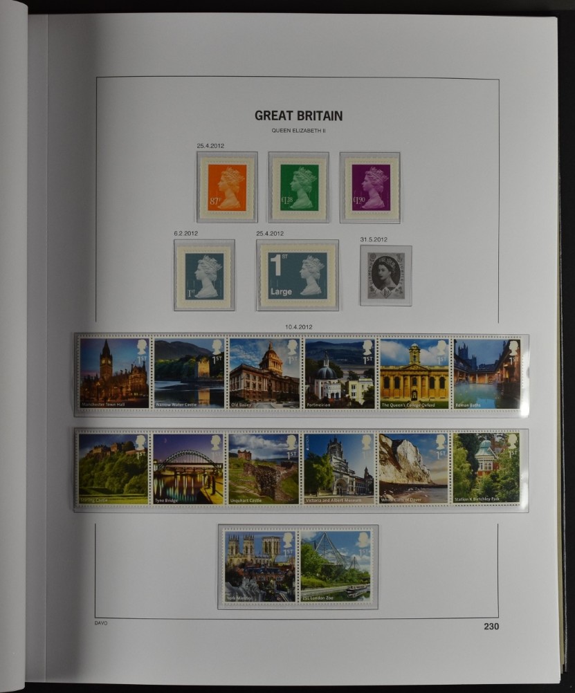 GREAT BRITAIN, DAVO PRINTED ALBUM 1840–2013 ×2, as new! / <i>GROSSBRITANNIEN, DAVO-VORDRUCKALBUM 1840-2013 x2, neuwertig!</i> - Image 49