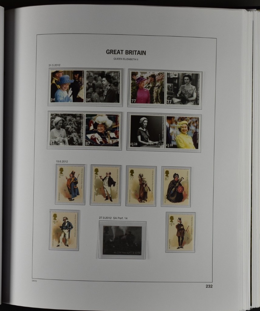 GREAT BRITAIN, DAVO PRINTED ALBUM 1840–2013 ×2, as new! / <i>GROSSBRITANNIEN, DAVO-VORDRUCKALBUM 1840-2013 x2, neuwertig!</i> - Image 51