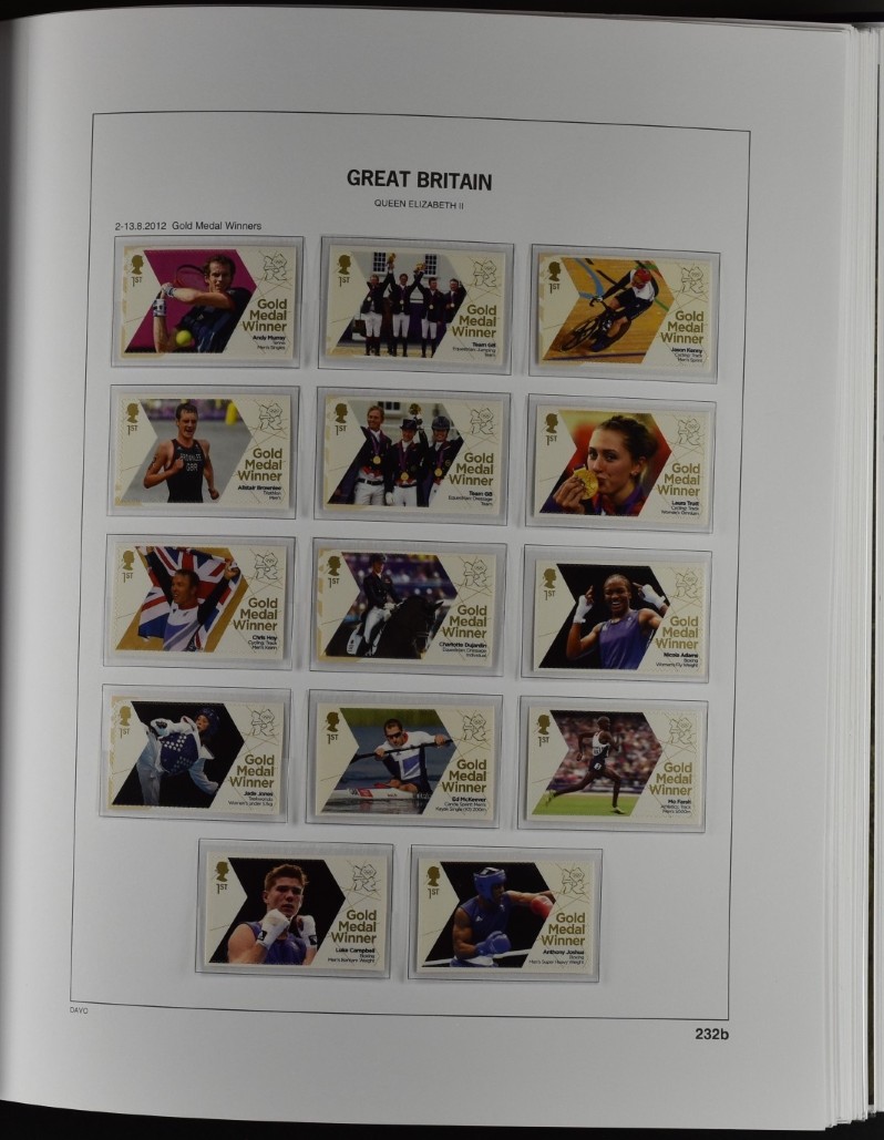 GREAT BRITAIN, DAVO PRINTED ALBUM 1840–2013 ×2, as new! / <i>GROSSBRITANNIEN, DAVO-VORDRUCKALBUM 1840-2013 x2, neuwertig!</i> - Image 53