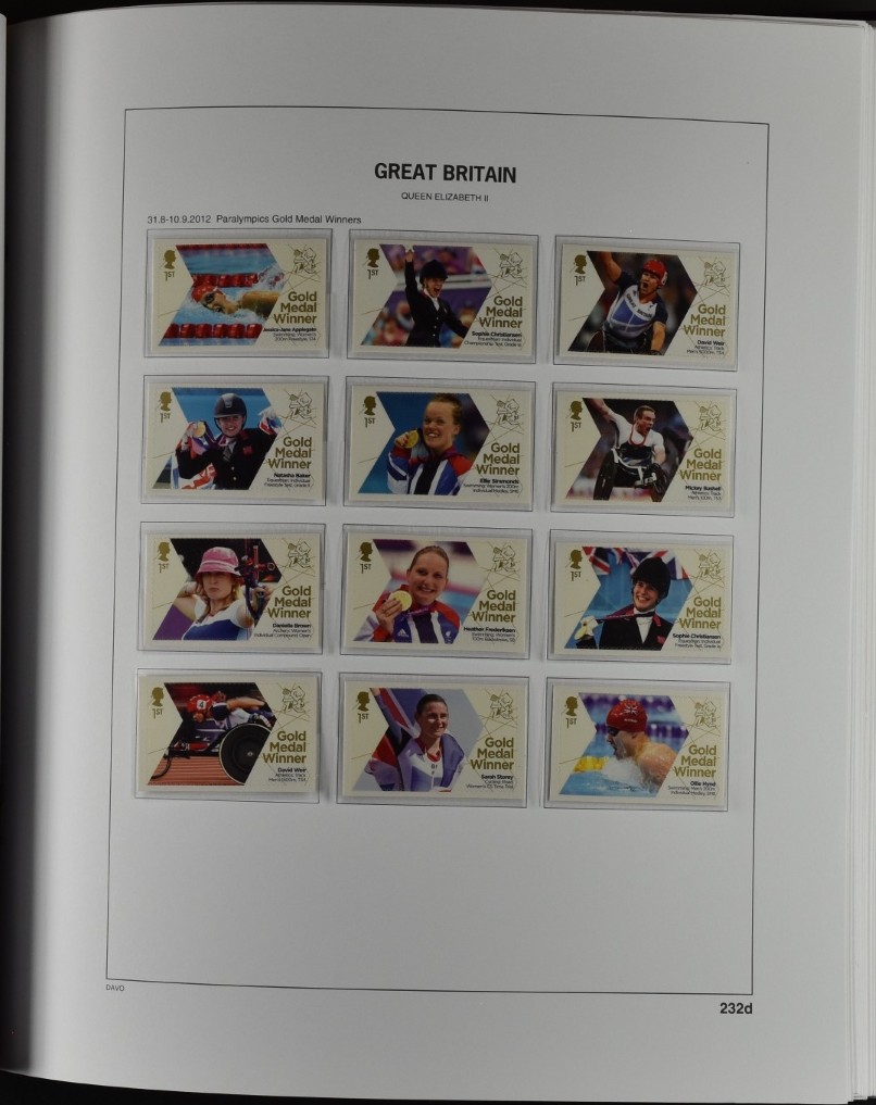 GREAT BRITAIN, DAVO PRINTED ALBUM 1840–2013 ×2, as new! / <i>GROSSBRITANNIEN, DAVO-VORDRUCKALBUM 1840-2013 x2, neuwertig!</i> - Image 55