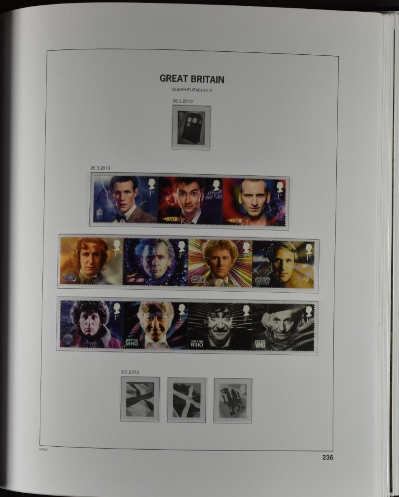 GREAT BRITAIN, DAVO PRINTED ALBUM 1840–2013 ×2, as new! / <i>GROSSBRITANNIEN, DAVO-VORDRUCKALBUM 1840-2013 x2, neuwertig!</i> - Image 60