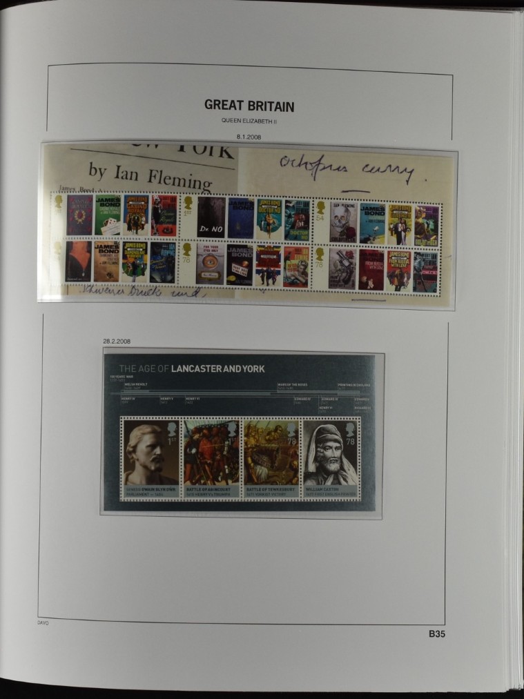 GREAT BRITAIN, DAVO PRINTED ALBUM 1840–2013 ×2, as new! / <i>GROSSBRITANNIEN, DAVO-VORDRUCKALBUM 1840-2013 x2, neuwertig!</i> - Image 62