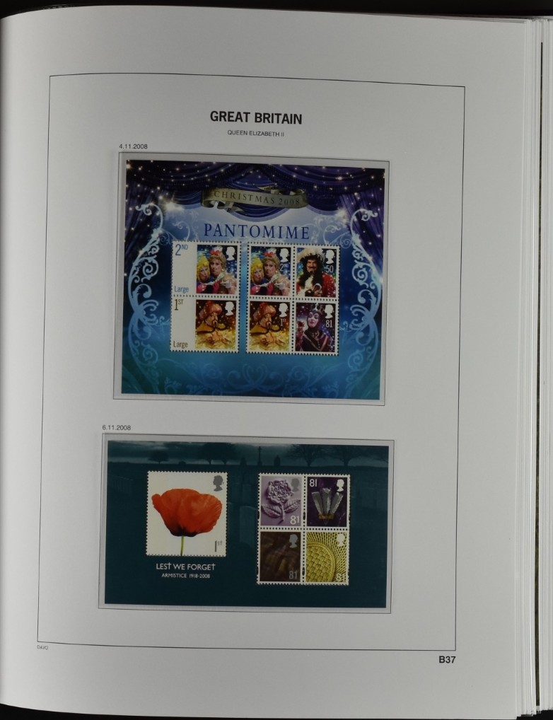GREAT BRITAIN, DAVO PRINTED ALBUM 1840–2013 ×2, as new! / <i>GROSSBRITANNIEN, DAVO-VORDRUCKALBUM 1840-2013 x2, neuwertig!</i> - Image 64