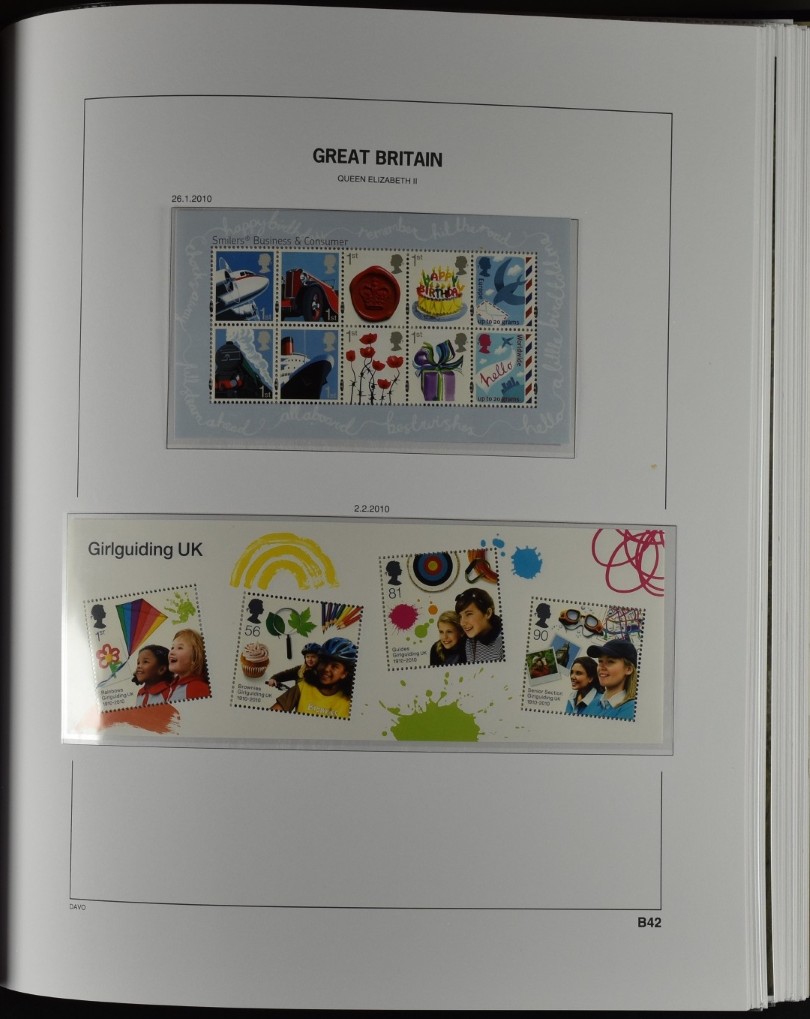 GREAT BRITAIN, DAVO PRINTED ALBUM 1840–2013 ×2, as new! / <i>GROSSBRITANNIEN, DAVO-VORDRUCKALBUM 1840-2013 x2, neuwertig!</i> - Image 69