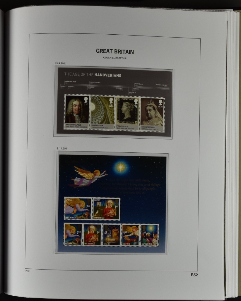 GREAT BRITAIN, DAVO PRINTED ALBUM 1840–2013 ×2, as new! / <i>GROSSBRITANNIEN, DAVO-VORDRUCKALBUM 1840-2013 x2, neuwertig!</i> - Image 79