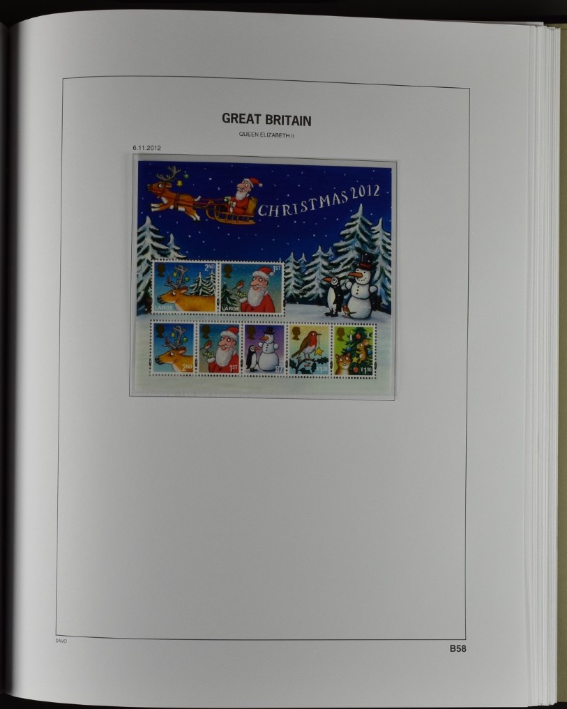 GREAT BRITAIN, DAVO PRINTED ALBUM 1840–2013 ×2, as new! / <i>GROSSBRITANNIEN, DAVO-VORDRUCKALBUM 1840-2013 x2, neuwertig!</i> - Image 84