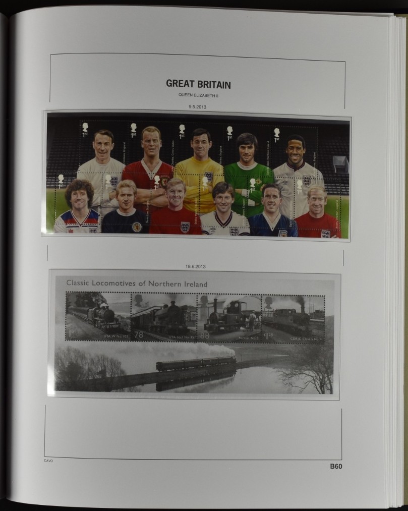 GREAT BRITAIN, DAVO PRINTED ALBUM 1840–2013 ×2, as new! / <i>GROSSBRITANNIEN, DAVO-VORDRUCKALBUM 1840-2013 x2, neuwertig!</i> - Image 86