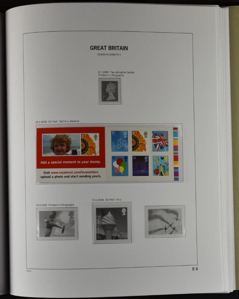 GREAT BRITAIN, DAVO PRINTED ALBUM 1840–2013 ×2, as new! / <i>GROSSBRITANNIEN, DAVO-VORDRUCKALBUM 1840-2013 x2, neuwertig!</i> - Image 87