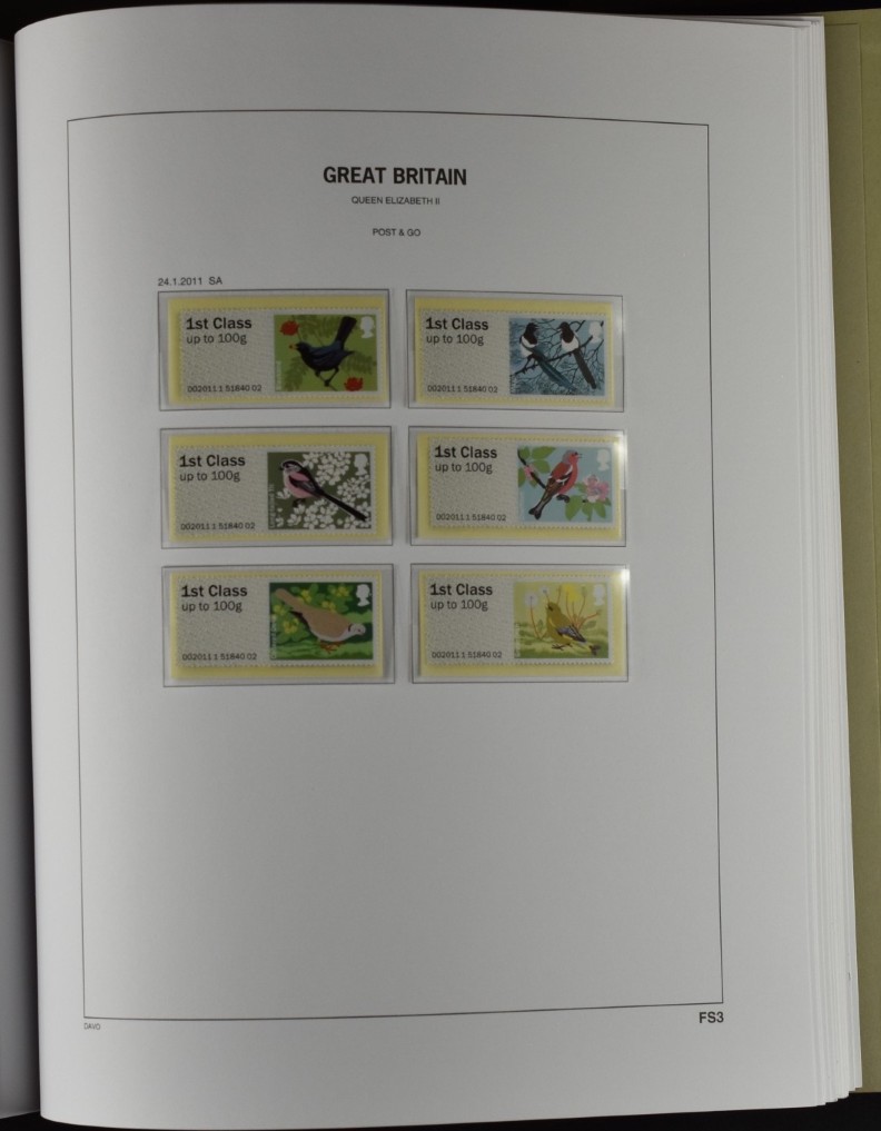 GREAT BRITAIN, DAVO PRINTED ALBUM 1840–2013 ×2, as new! / <i>GROSSBRITANNIEN, DAVO-VORDRUCKALBUM 1840-2013 x2, neuwertig!</i> - Image 89