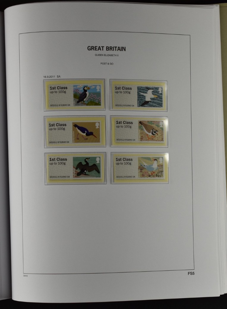 GREAT BRITAIN, DAVO PRINTED ALBUM 1840–2013 ×2, as new! / <i>GROSSBRITANNIEN, DAVO-VORDRUCKALBUM 1840-2013 x2, neuwertig!</i> - Image 91