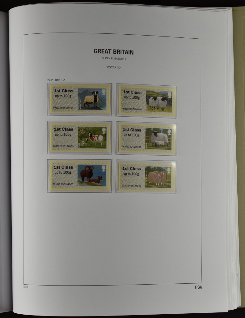 GREAT BRITAIN, DAVO PRINTED ALBUM 1840–2013 ×2, as new! / <i>GROSSBRITANNIEN, DAVO-VORDRUCKALBUM 1840-2013 x2, neuwertig!</i> - Image 92