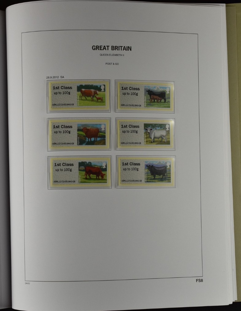 GREAT BRITAIN, DAVO PRINTED ALBUM 1840–2013 ×2, as new! / <i>GROSSBRITANNIEN, DAVO-VORDRUCKALBUM 1840-2013 x2, neuwertig!</i> - Image 94