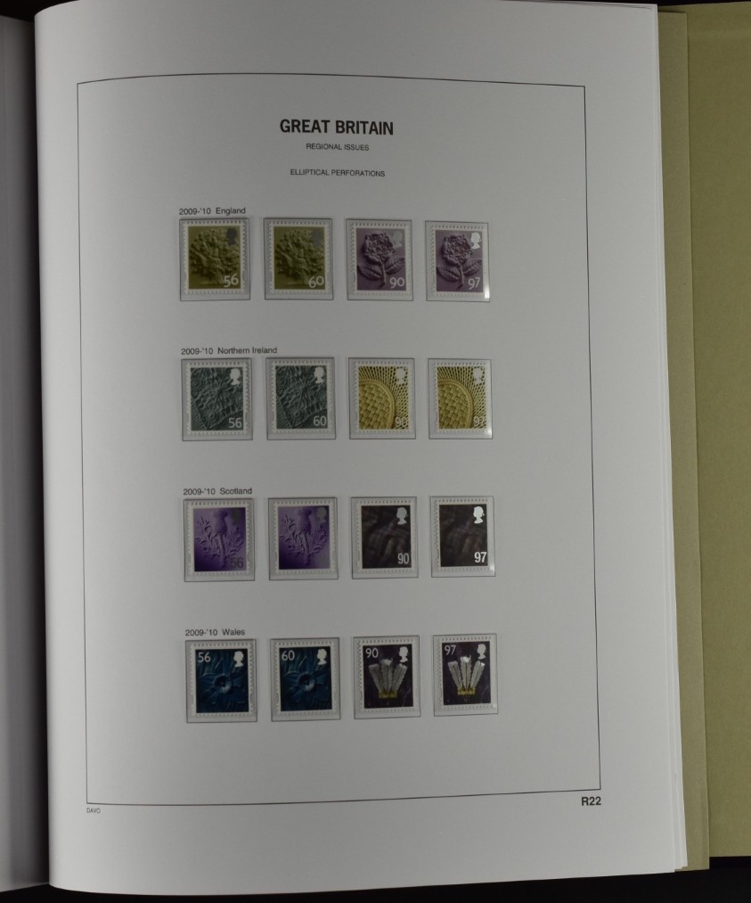 GREAT BRITAIN, DAVO PRINTED ALBUM 1840–2013 ×2, as new! / <i>GROSSBRITANNIEN, DAVO-VORDRUCKALBUM 1840-2013 x2, neuwertig!</i> - Image 96