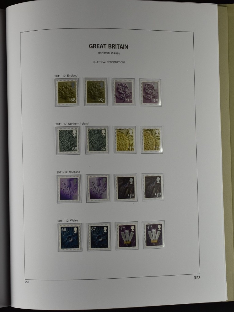 GREAT BRITAIN, DAVO PRINTED ALBUM 1840–2013 ×2, as new! / <i>GROSSBRITANNIEN, DAVO-VORDRUCKALBUM 1840-2013 x2, neuwertig!</i> - Image 97