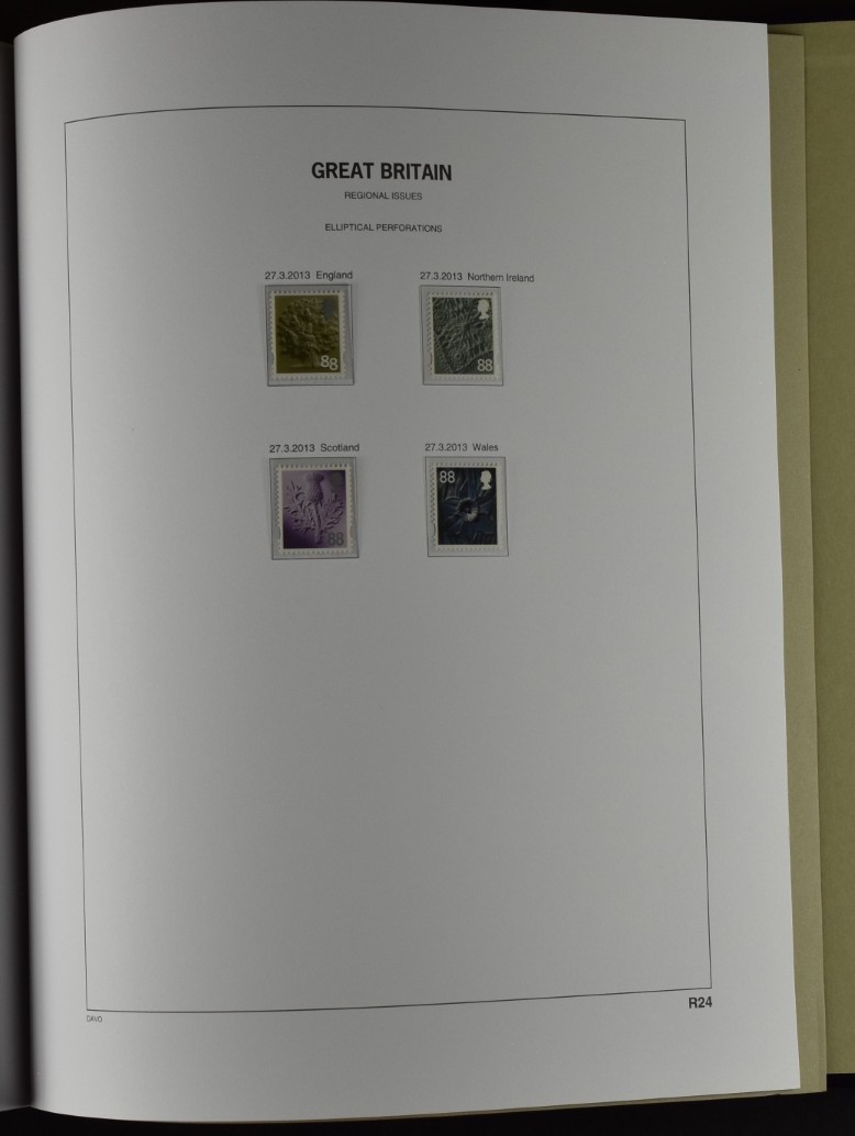 GREAT BRITAIN, DAVO PRINTED ALBUM 1840–2013 ×2, as new! / <i>GROSSBRITANNIEN, DAVO-VORDRUCKALBUM 1840-2013 x2, neuwertig!</i> - Image 98