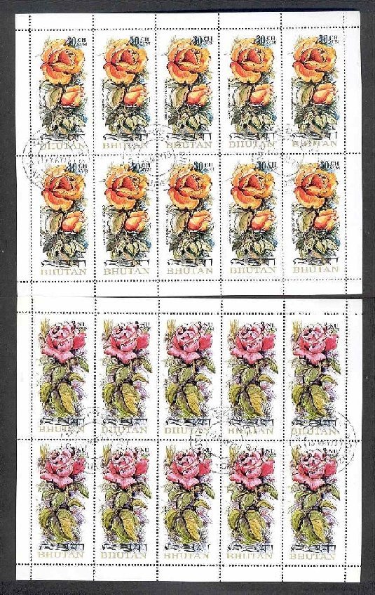 BHUTAN, SUPERB COLLECTION MOSTLY 3D, MOSTLY NH **! /<i>BHUTAN – HERVORRAGENDE SAMMLUNG, ÜBERWIEGEND 3D, ÜBERWIEGEND POSTFRISCH</i> - Image 17