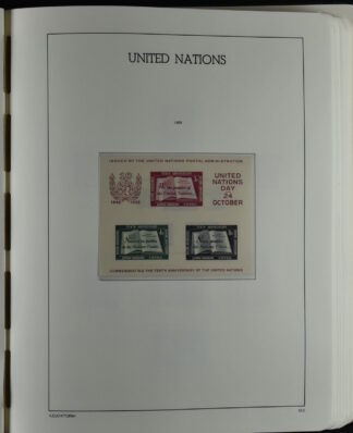UNITED NATIONS FINE COLLECTION 1949-1984 NH / <i> Vereinte Nationen: qualitätsvolle Sammlung 1949–1984 postfrisch</i>