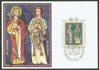 LIECHTENSTEIN MAXIMUM CARD 20 FRANCS 1979 VERY NICE!