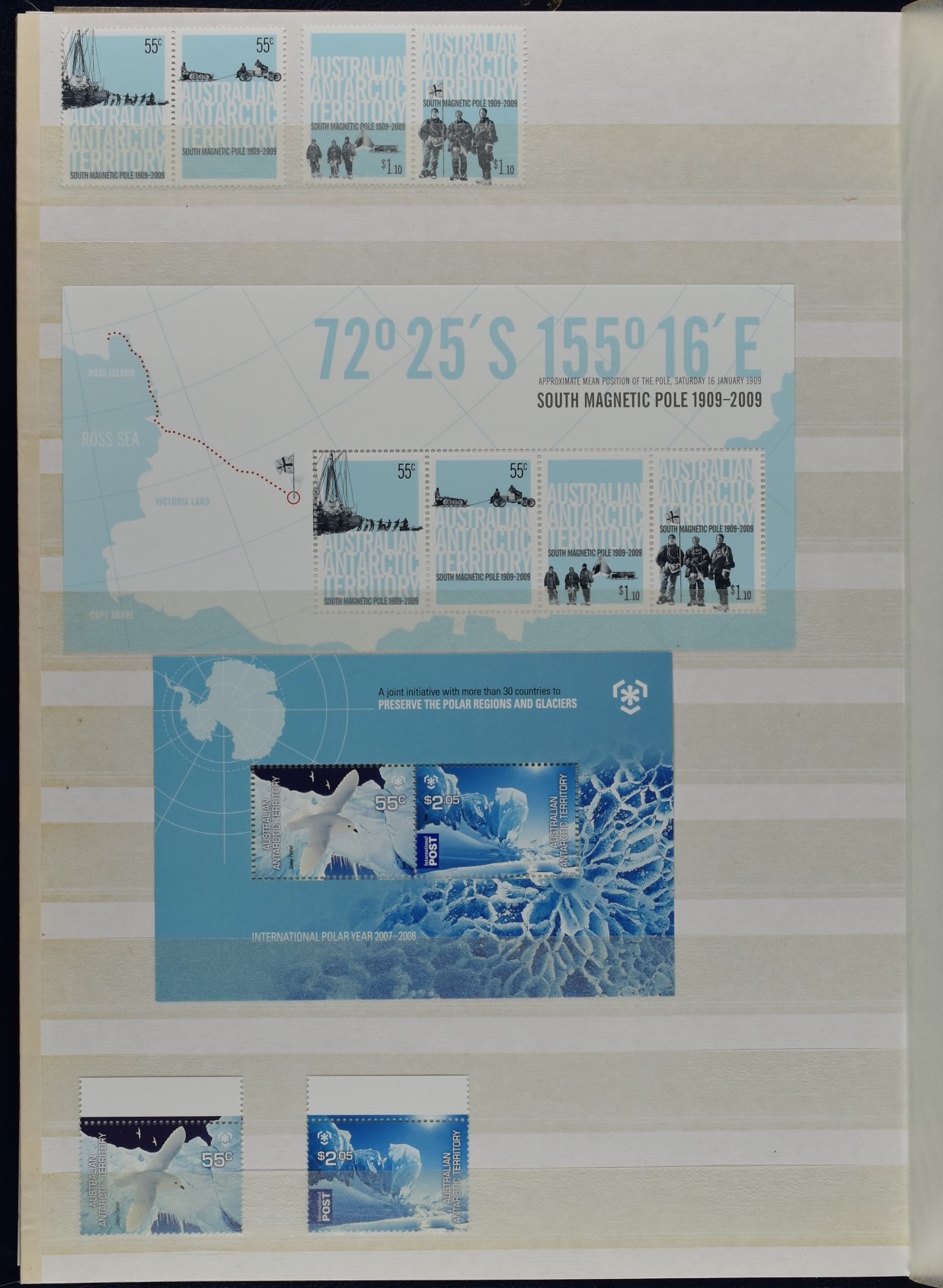 AUSTRALIAN ANTARCTIC TERRITORY COLLECTION IN STOCKBOOK, 1979–2021 <i>Australische Antarktis Sammlung in Einsteckbuch1979-2021</i> - Image 4
