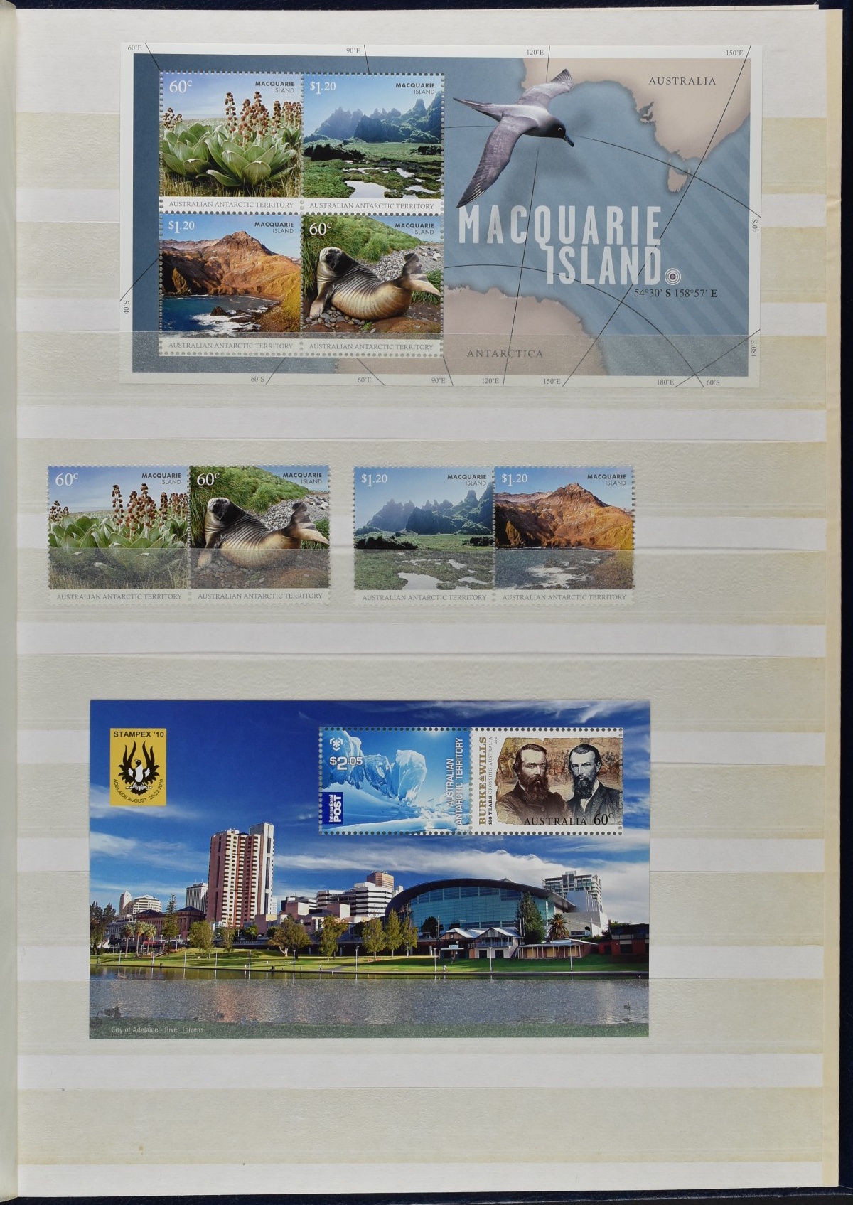 AUSTRALIAN ANTARCTIC TERRITORY COLLECTION IN STOCKBOOK, 1979–2021 <i>Australische Antarktis Sammlung in Einsteckbuch1979-2021</i> - Image 5