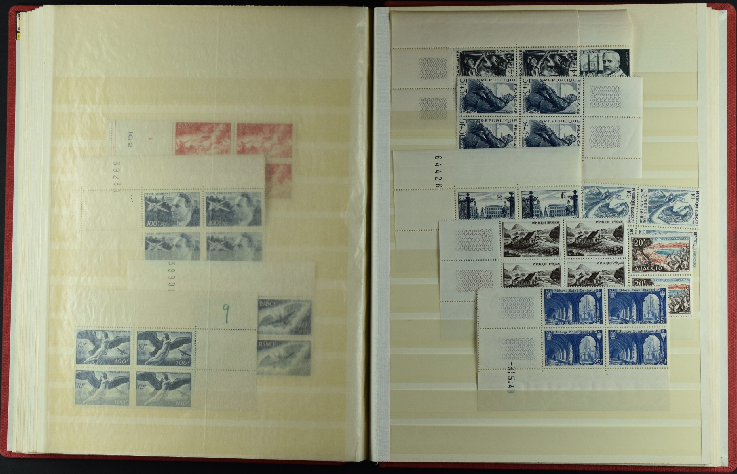 FRANCE, COLLECTION BLOCKS OF 4 NEVER HINGED <i>Sehr schöne Sammlung Frankreich in Viererblocks, postfrisch, Yvert-Katalogwert €5’200</i> - Image 21